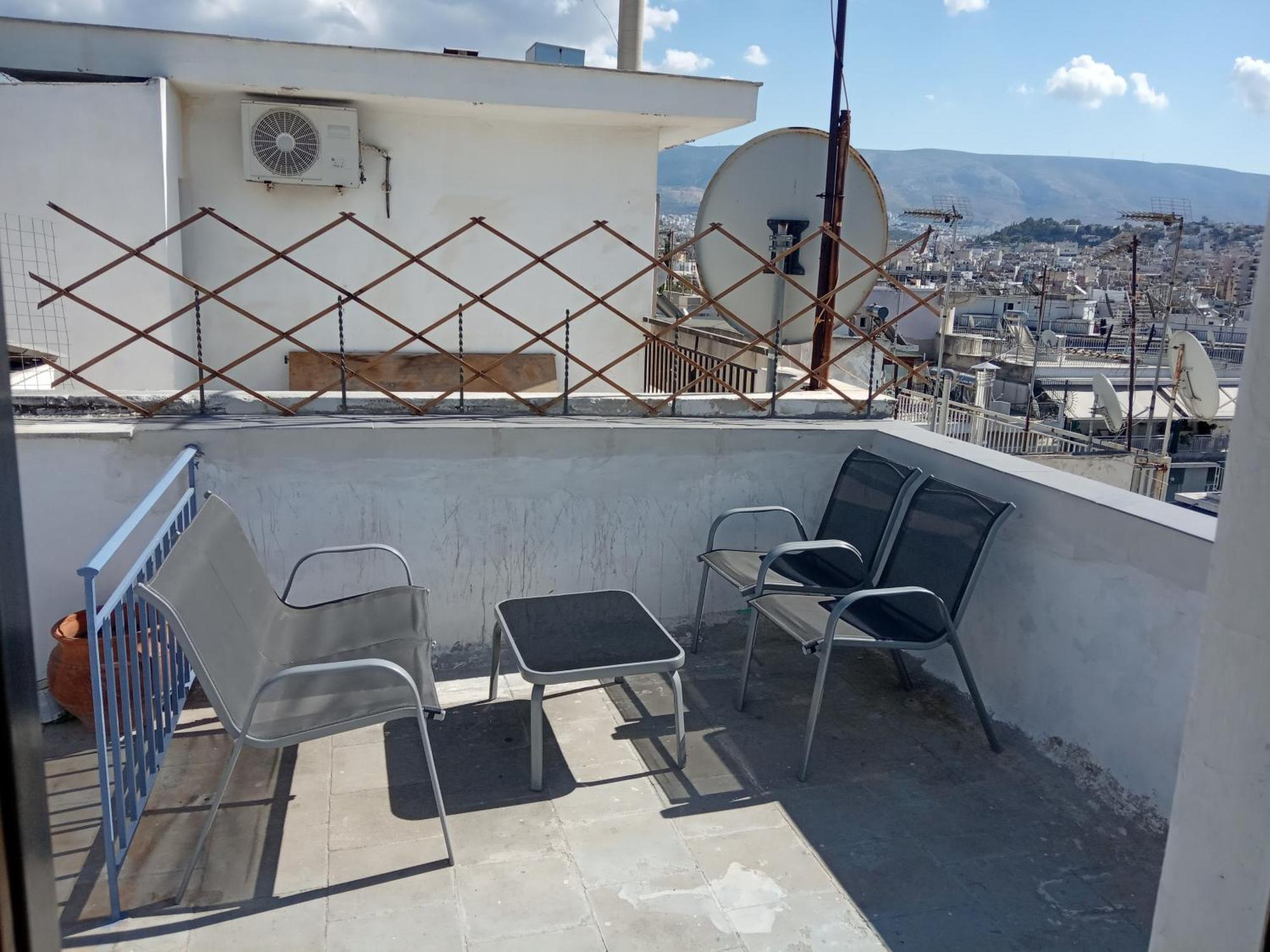 Roof Top Studio In Koukaki Aten Rum bild